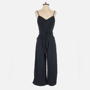Carolina Belle Navy Polka Dot Jumpsuit